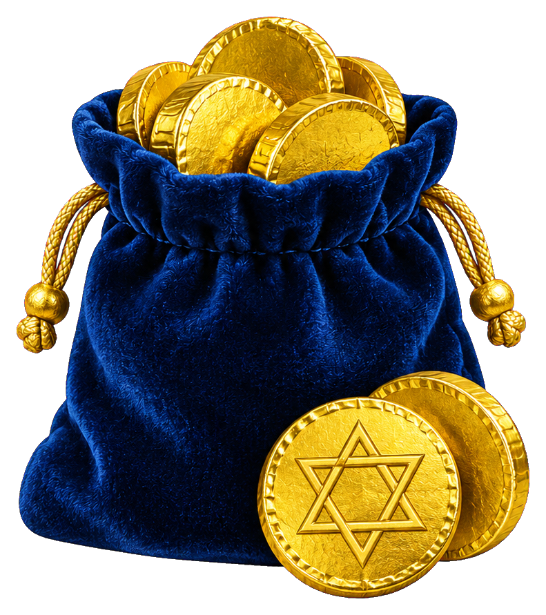 Preview for Hanukkah Gelt Pouch