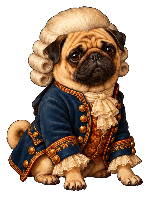 Preview for Powdered Wig Pug
