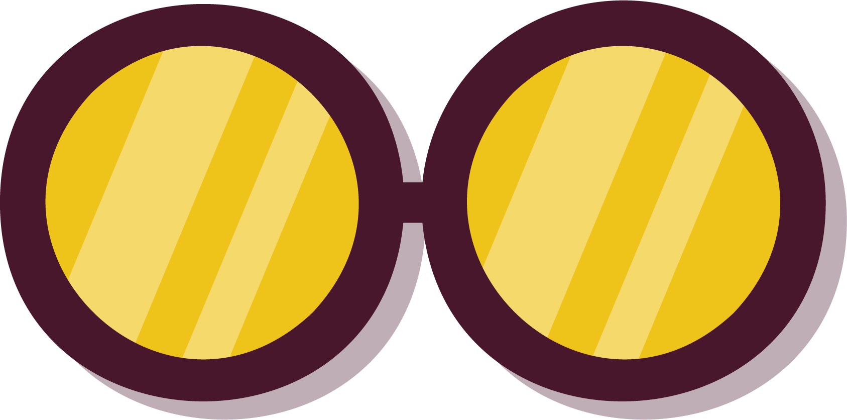 Preview for Yellow-striped-circles-design-emoji-props-sticker-95666