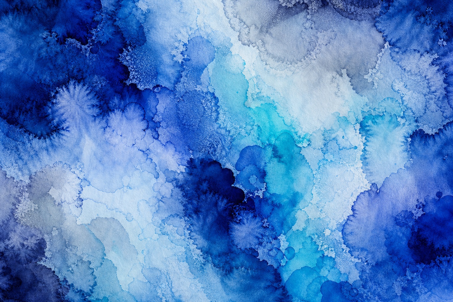Preview for Indigo Cyan Ink Wash Background