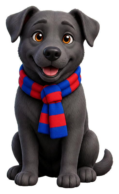 Preview for Soccer Dog Sticker Graphic