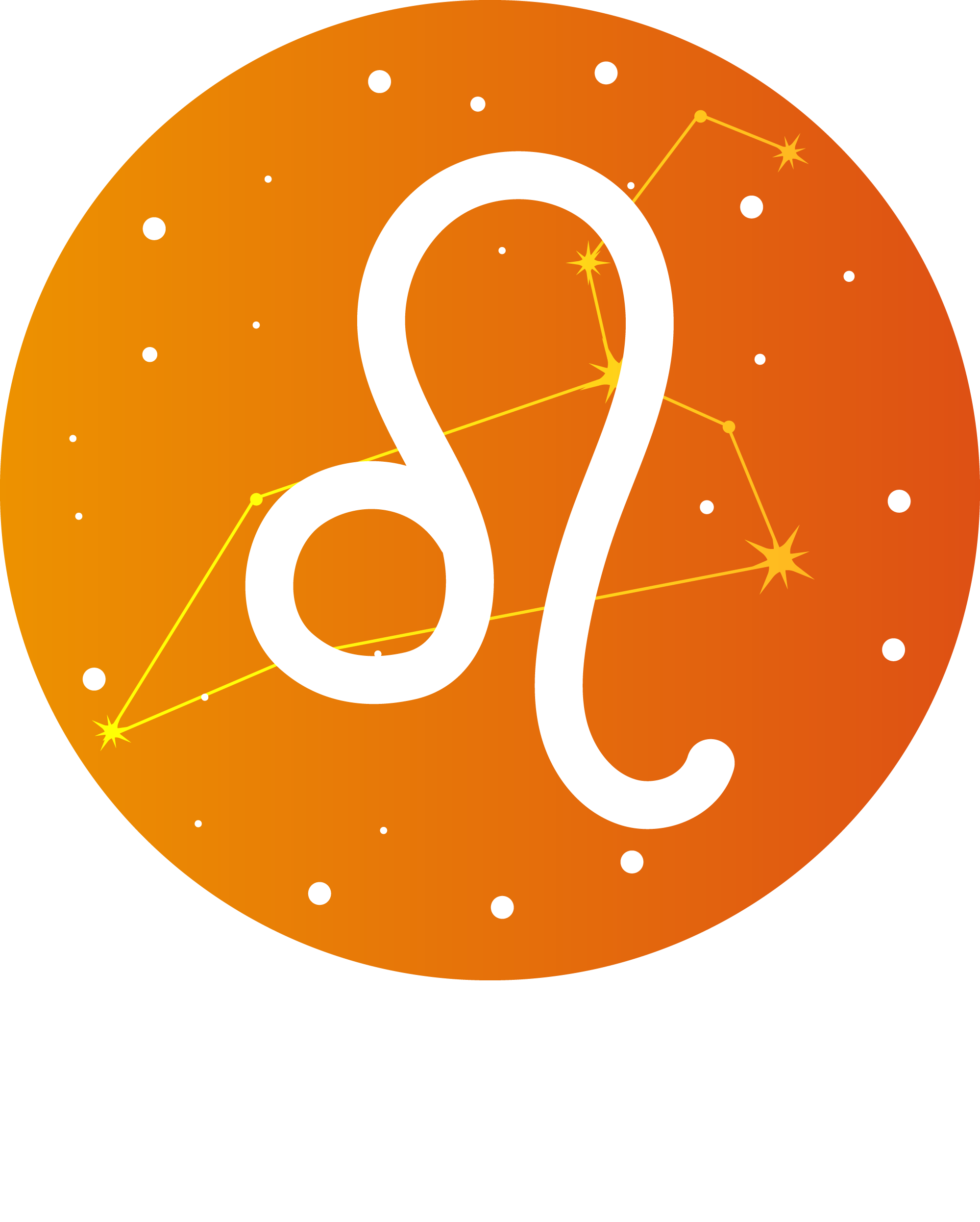 Preview for Leo-constellation-design-zodiac-sticker-bd3e5