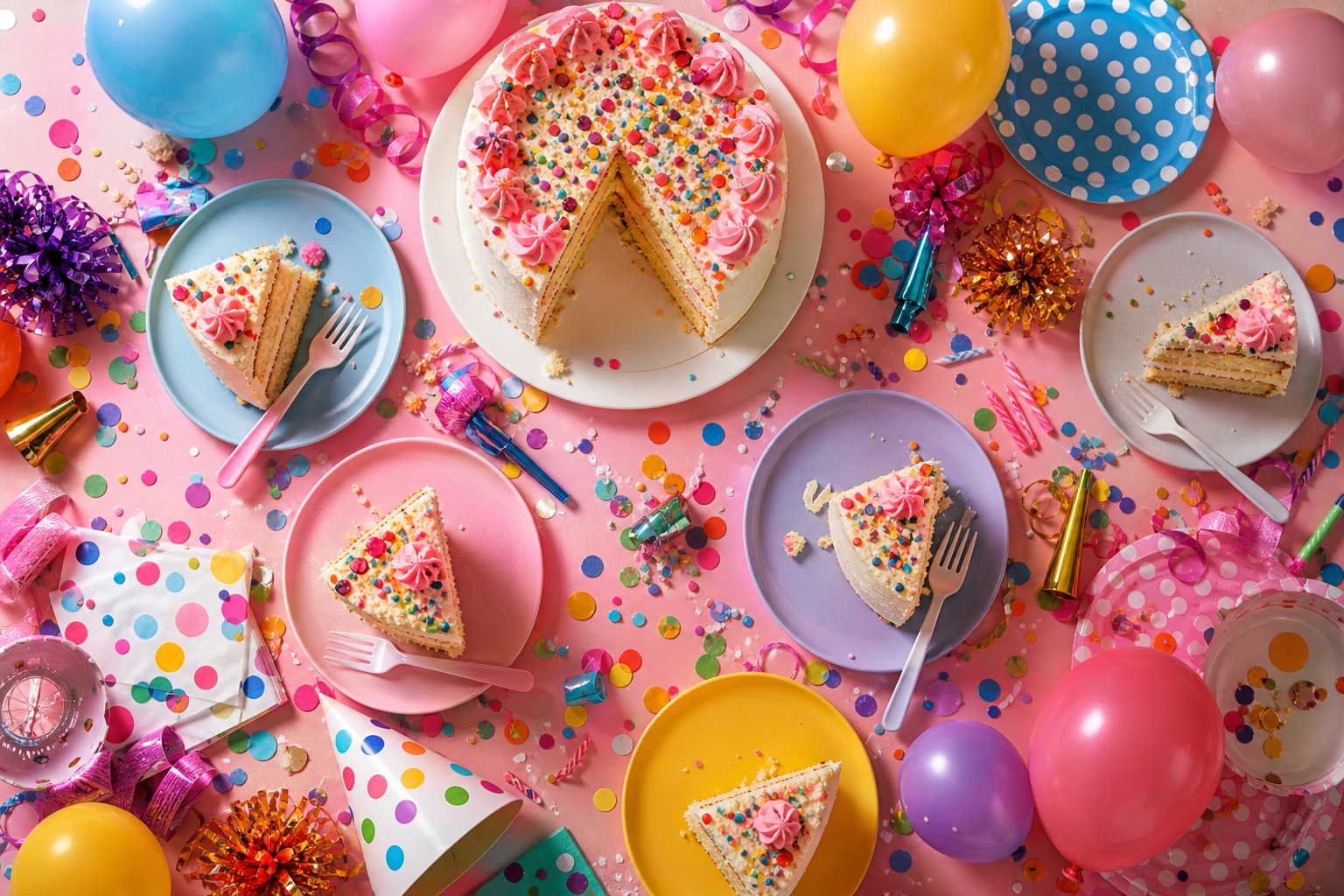 Preview for Birthday Party Table Background