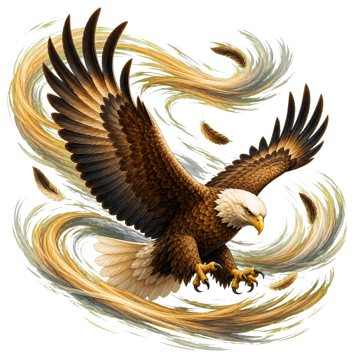 Preview for Eagle Wind Swoosh Sticker