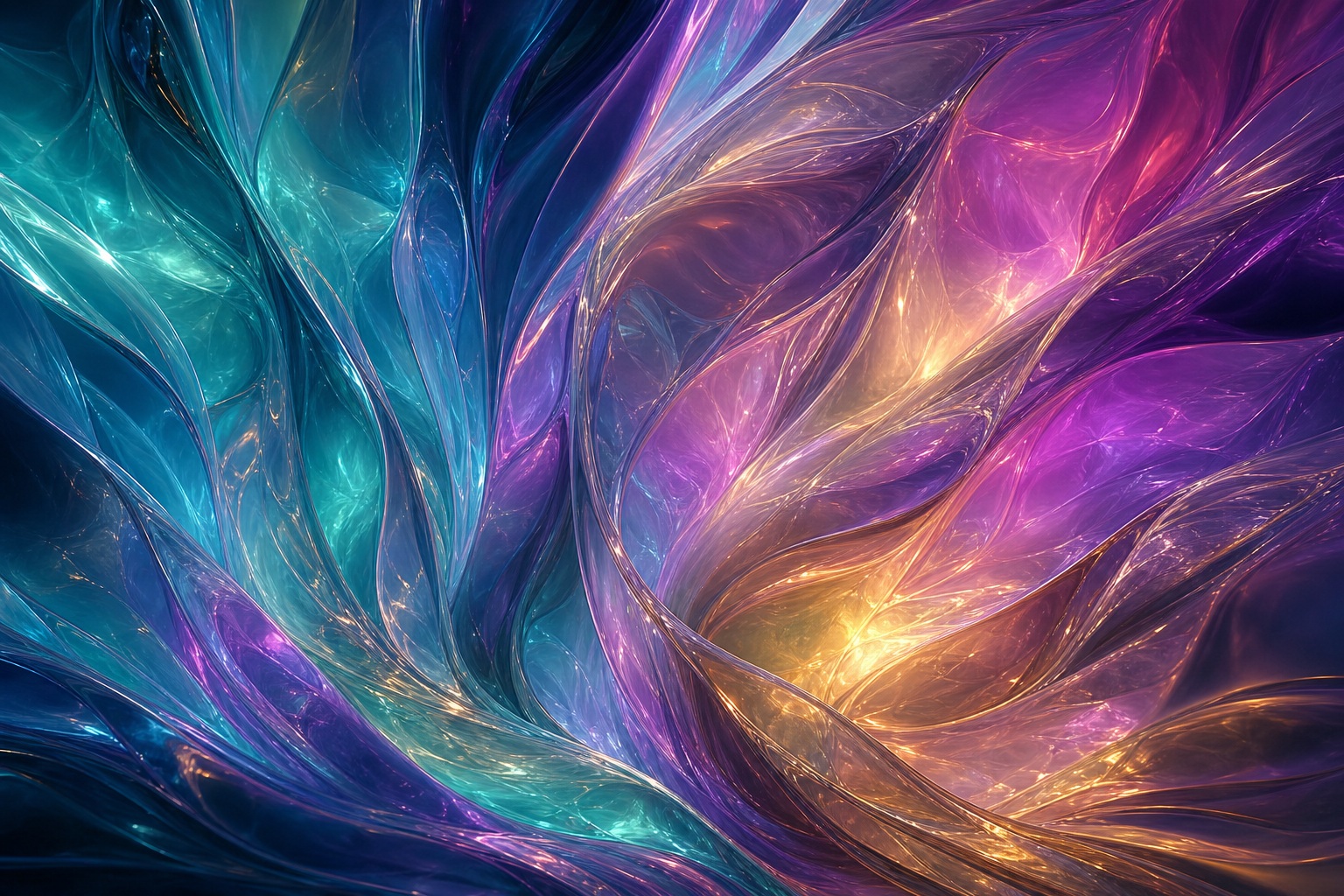 Preview for Abstract Aurora Fluid Background