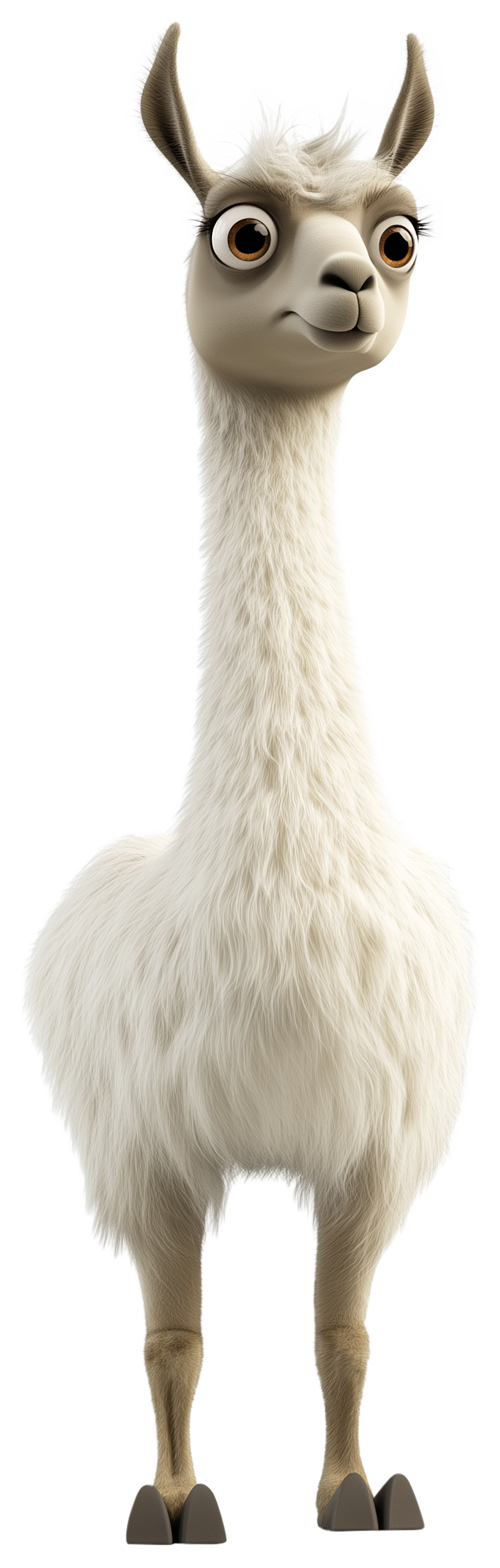 Preview for Llama Emoji Sticker Graphic