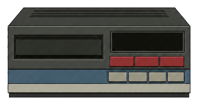 Preview for Video Cassette Deck Sticker
