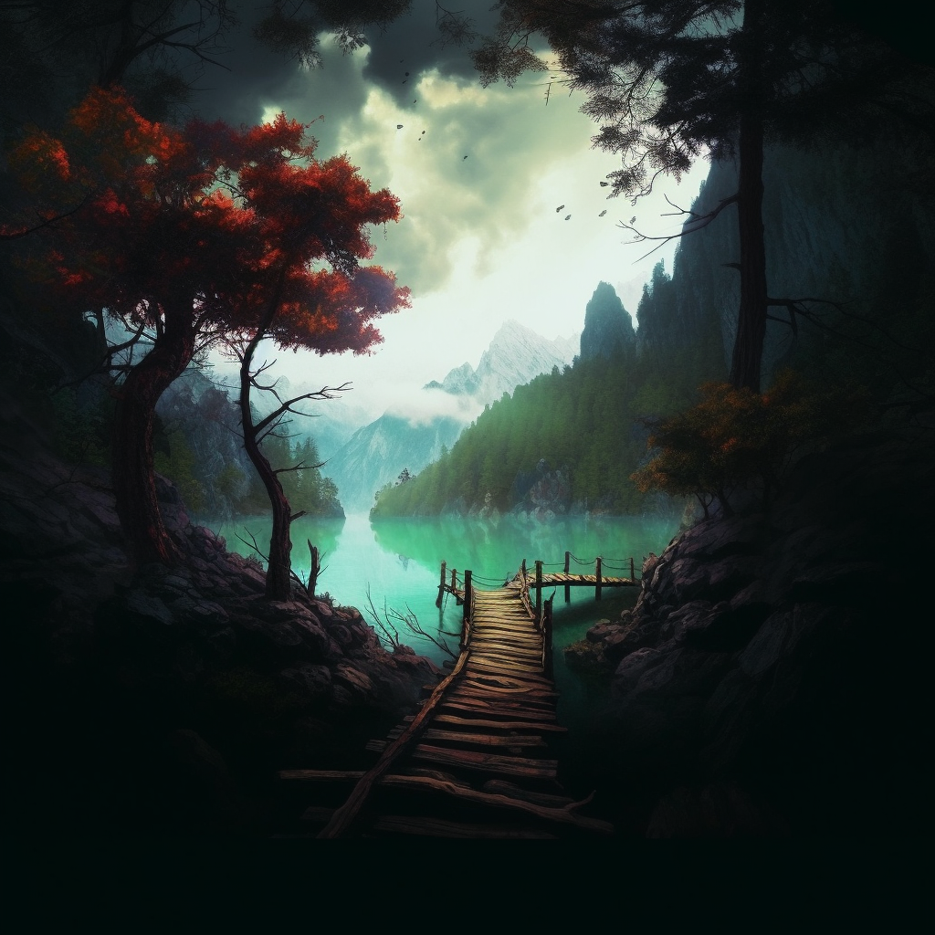 Preview for Mystical-lake-landscape-ai-images-background-a34ca