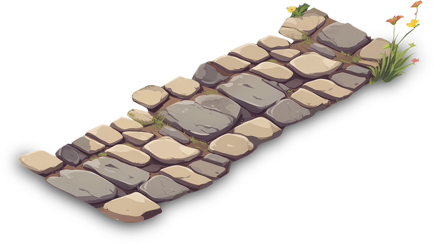 Preview for Stone-pathway-graphic-hardscape-sticker-85a62
