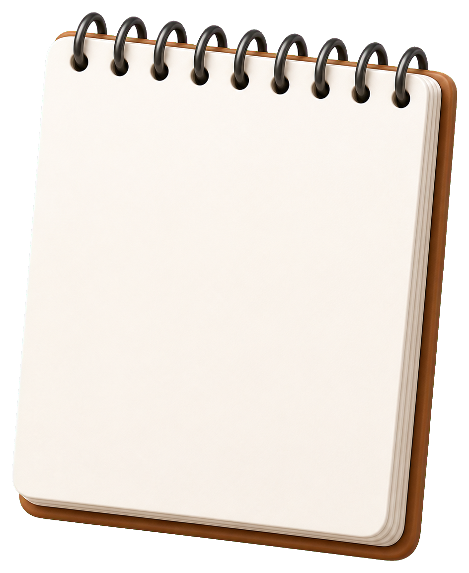 Preview for Blank Sketchbook Sticker For Creative Designs