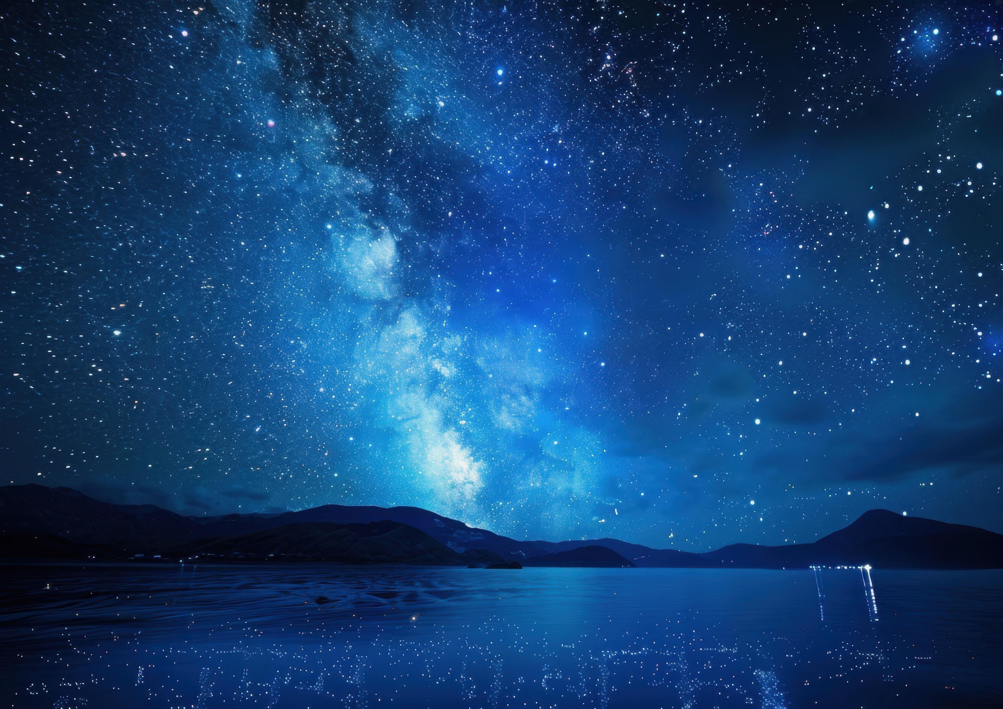 Preview for Milky-way-night-sky-astrophotography-photo-background-e4d68