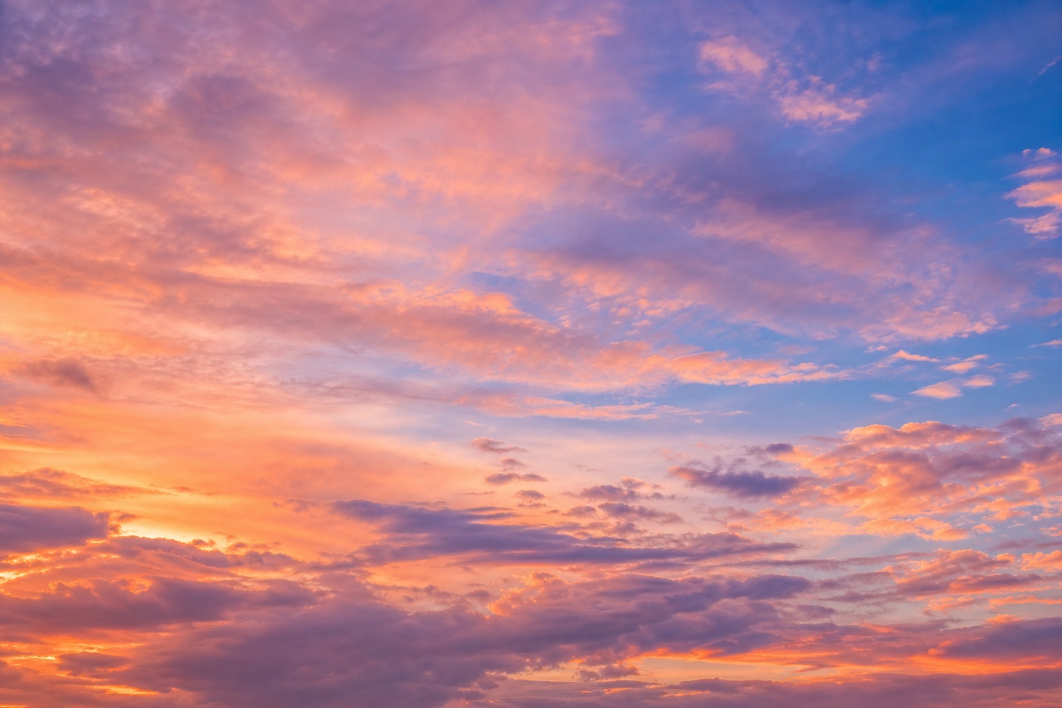 Preview for Pastel Dawn Clouds Background
