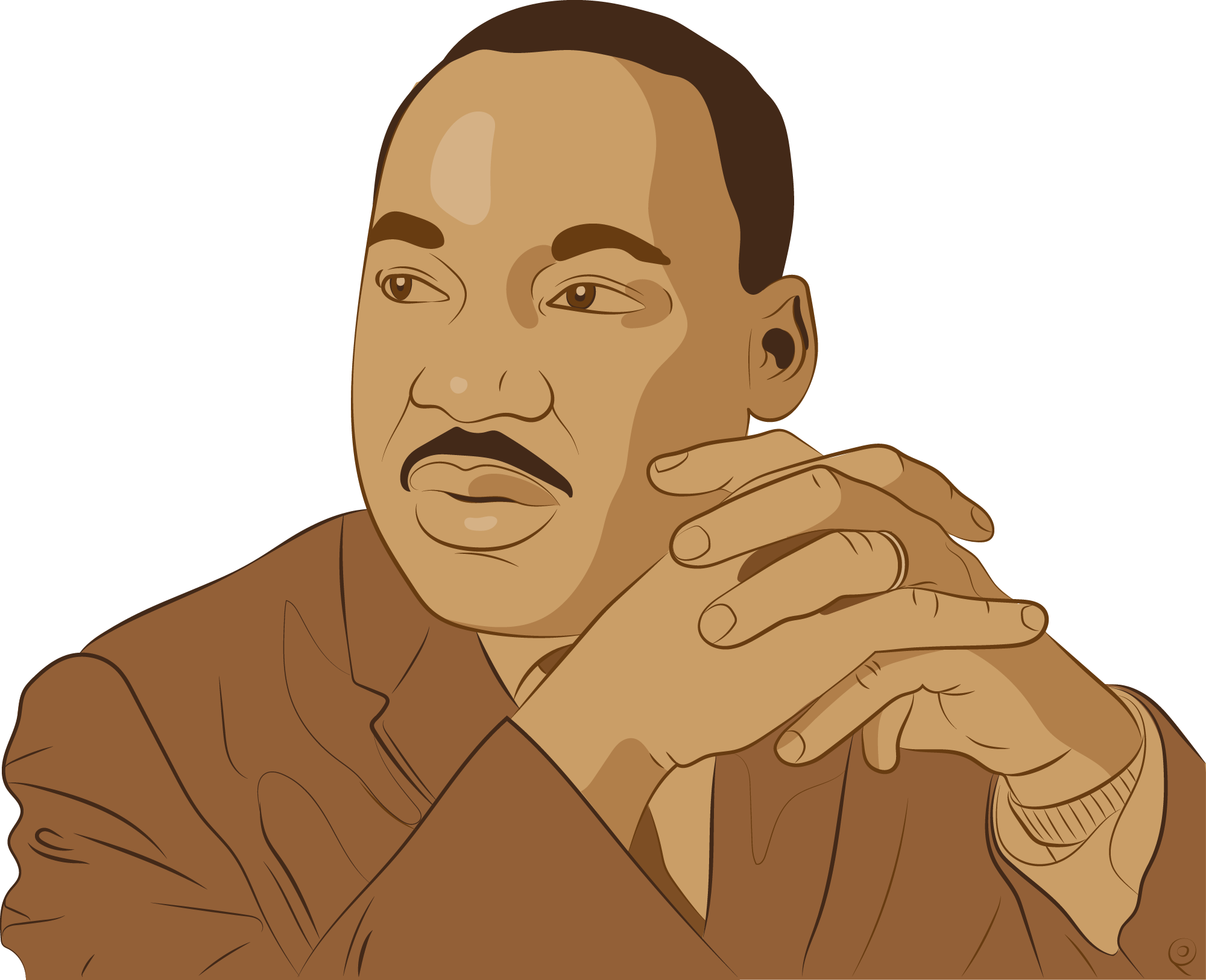 Preview for Martin-luther-king-jr-portrait-mlk-sticker-f1f60