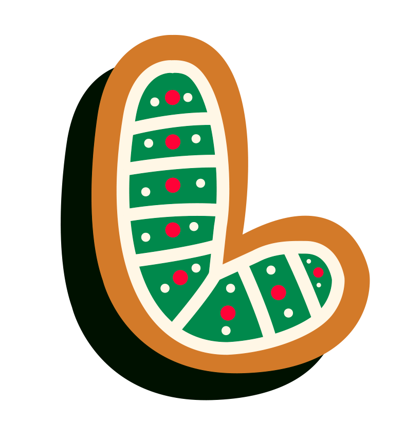 Preview for Christmas-cookie-illustration-cookie-letters-sticker-dc5ab