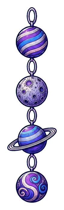 Preview for Sapphire Planet Chain Sticker