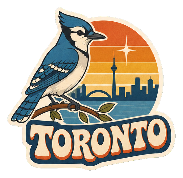 Preview for Toronto Blue Jay Retro Sticker