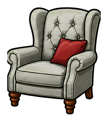 Preview for Cozy Reading Chair Sticker