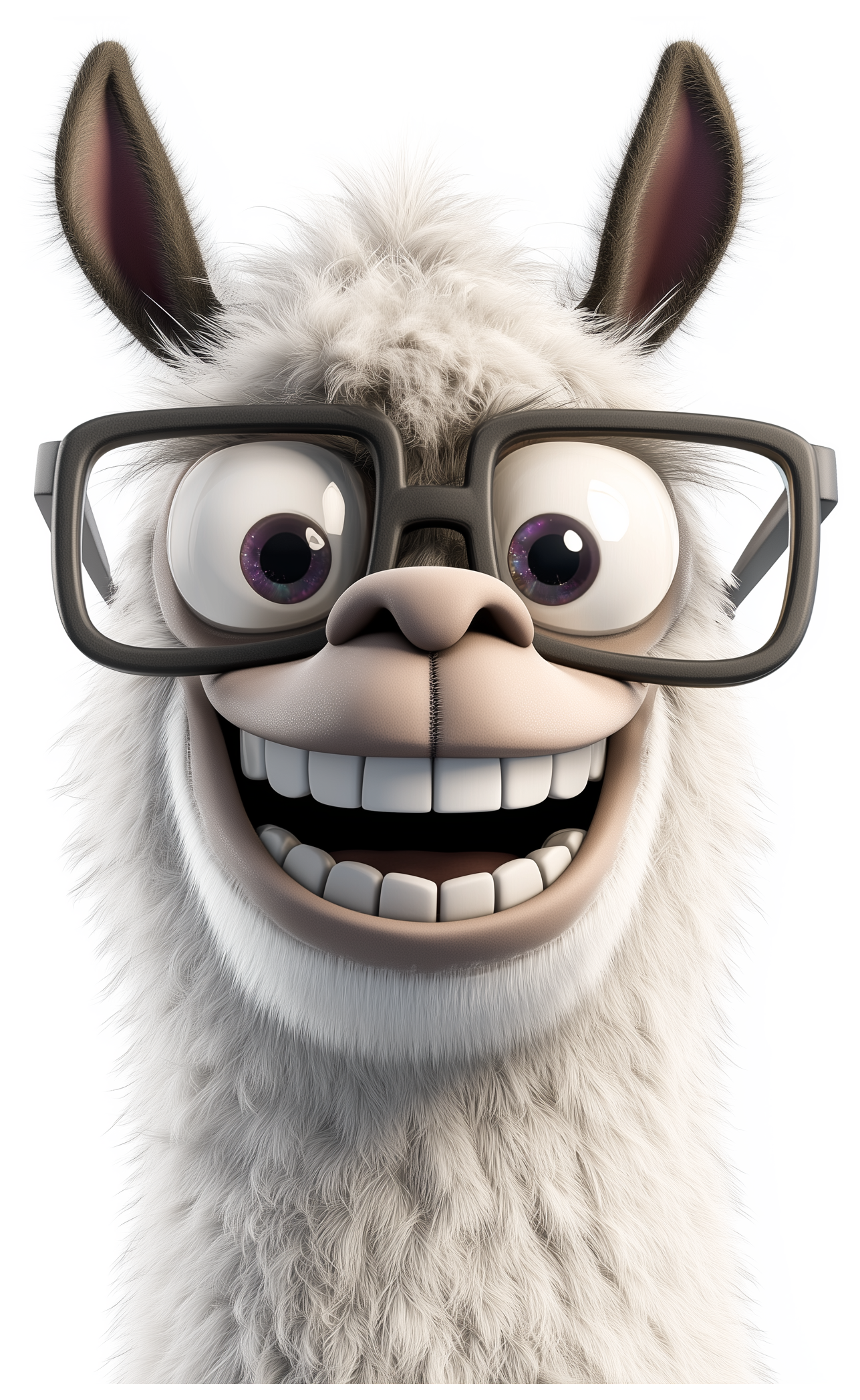 Preview for Llama Emoji Sticker