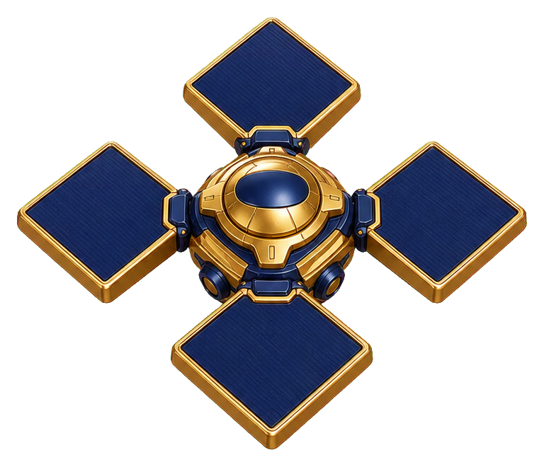 Preview for Solar Sail Drone Sticker
