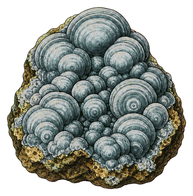 Preview for Malachite Botryoidal Specimen Sticker
