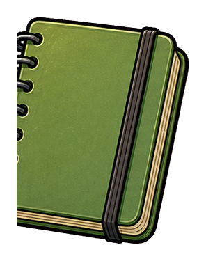 Preview for Blank Field Notebook Sticker