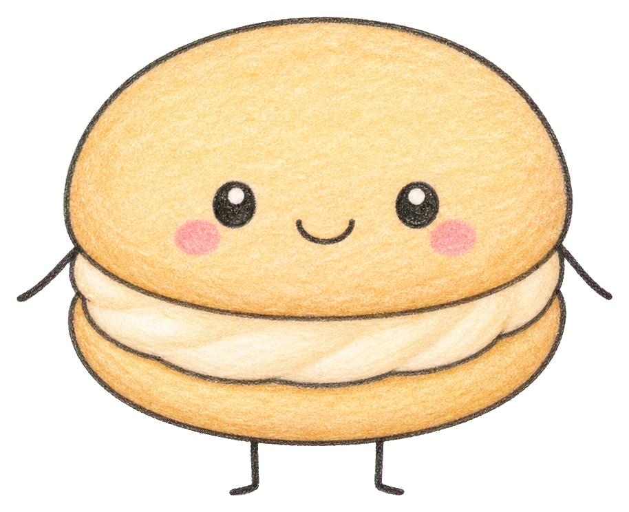 Preview for Vanilla Whoopie Pie Sticker