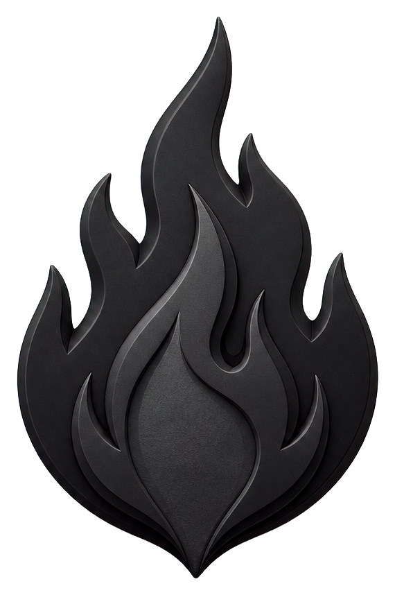 Preview for Black Flame Sticker