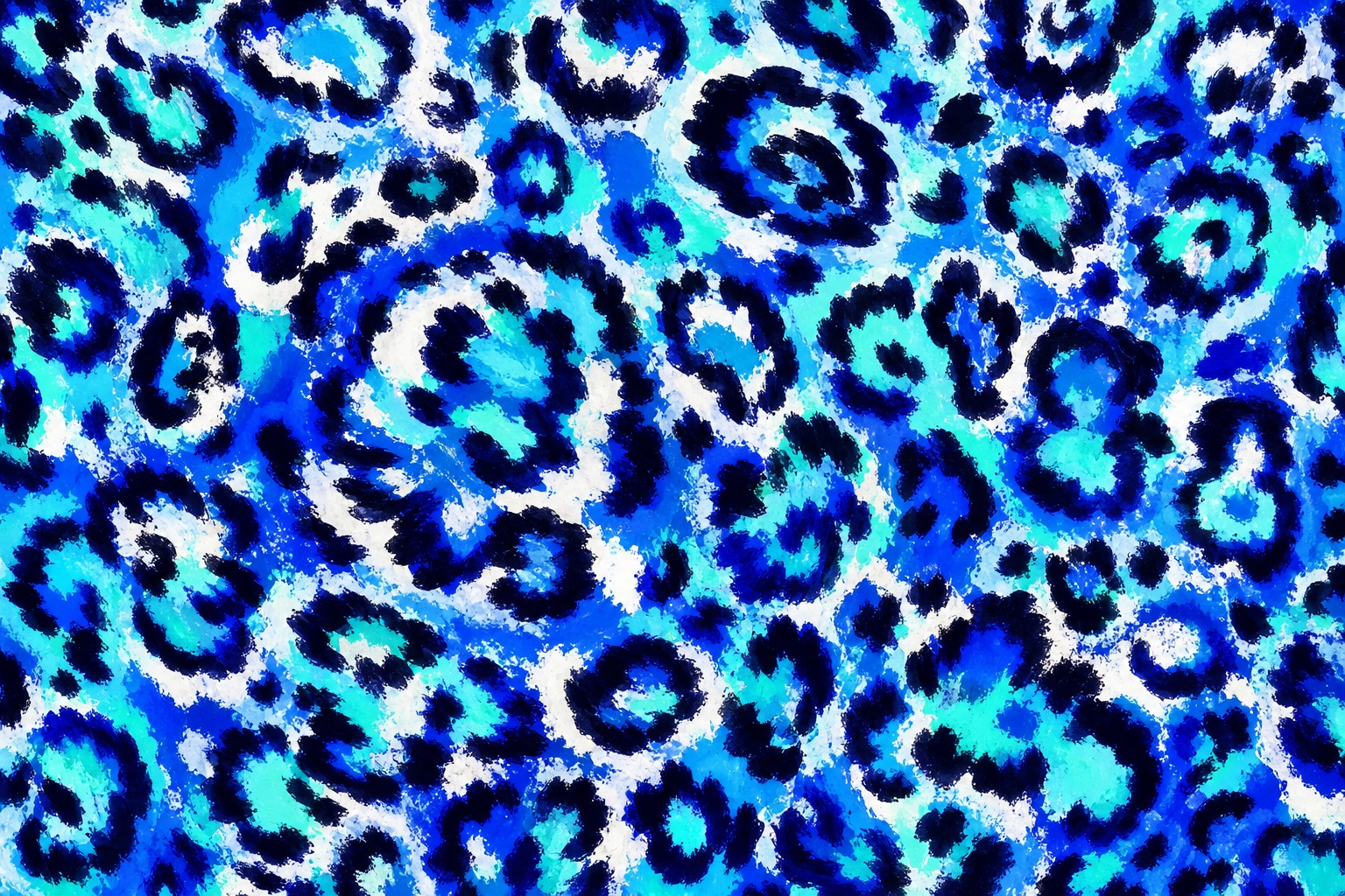 Preview for Cobalt Animal Print Abstract Background