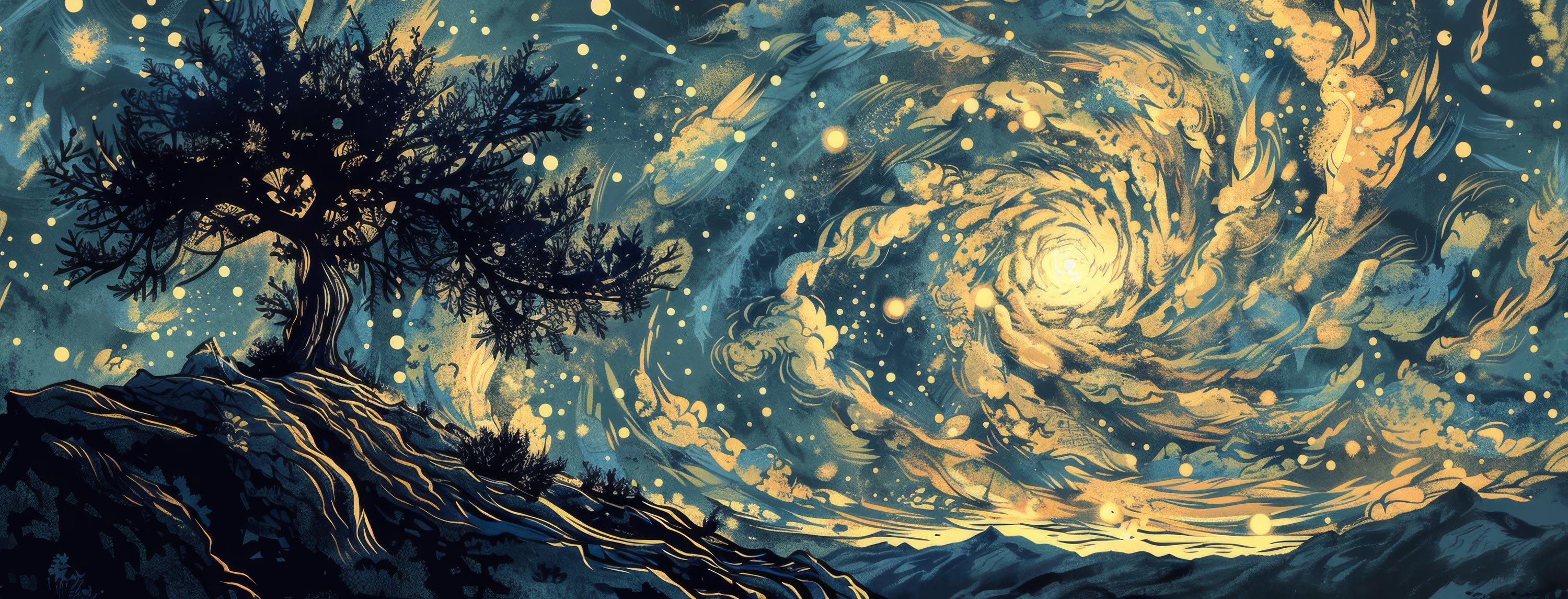 Preview for Starry-night-sky-swirling-clouds-astrophotography-cover-backgrou-cc14c