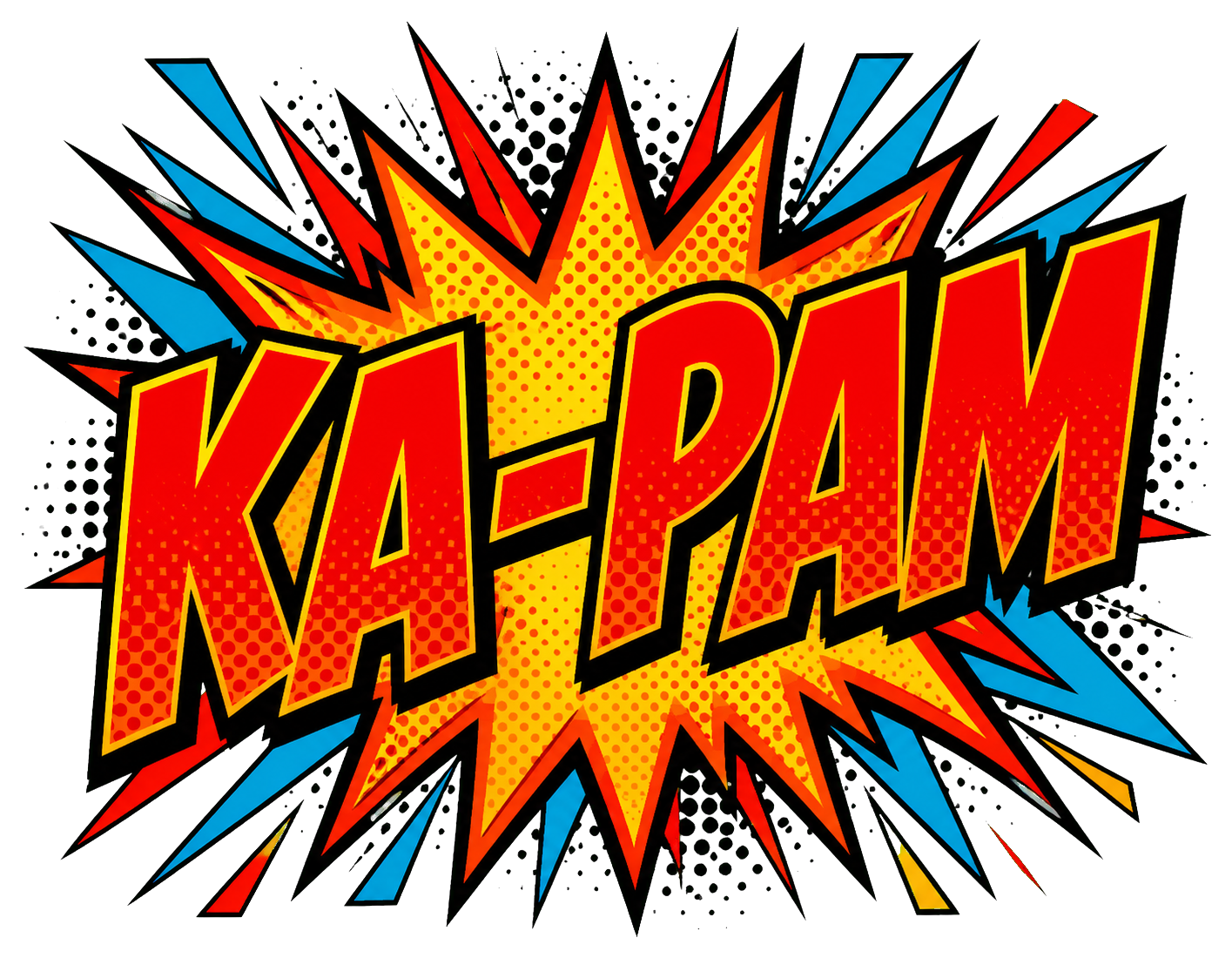Preview for Ka Pam Burst Comic Sticker
