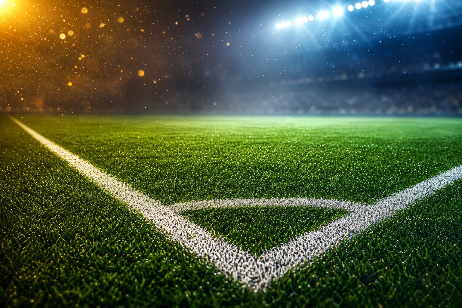 Preview for Soccer Turf Corner Stock Background