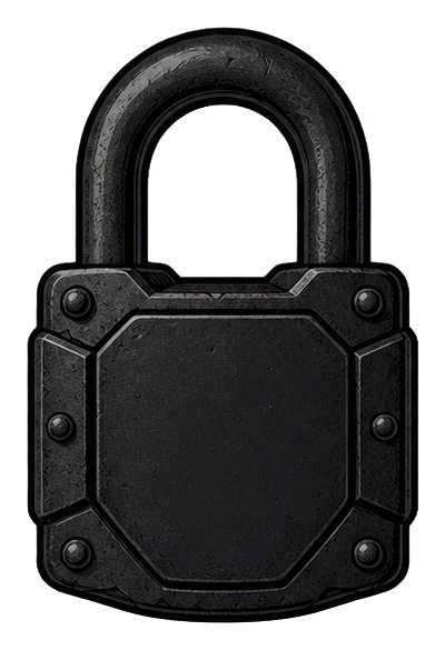 Preview for Padlock Sticker For Dark Aesthetic Designs