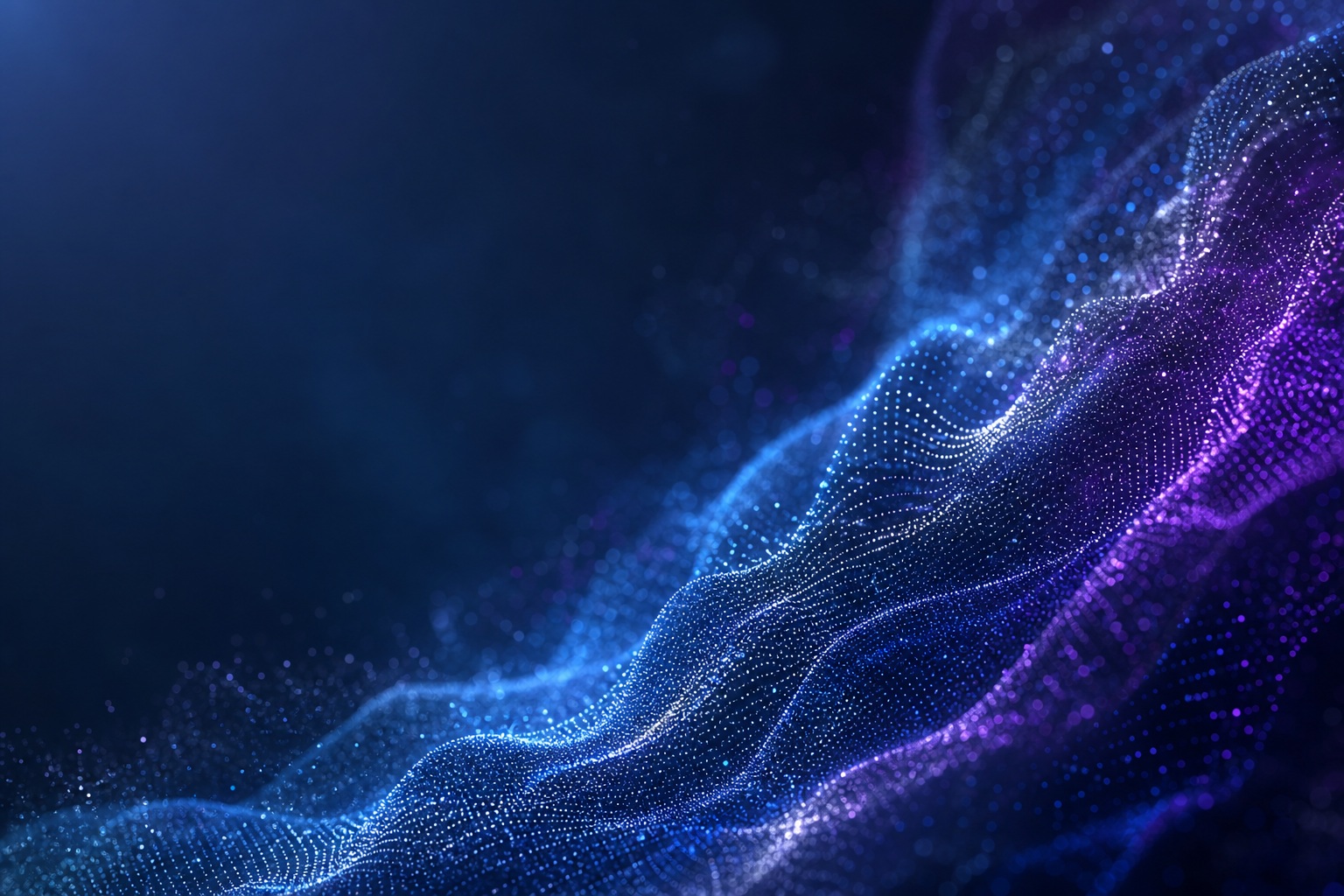 Preview for Abstract Ai Wave Particle Background
