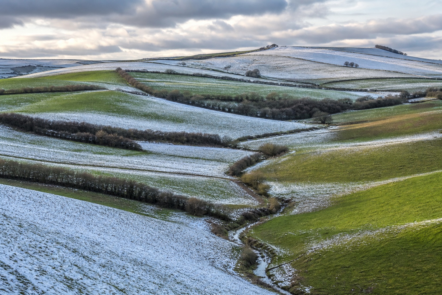 Preview for Golden Farmland Light Winter Field Background