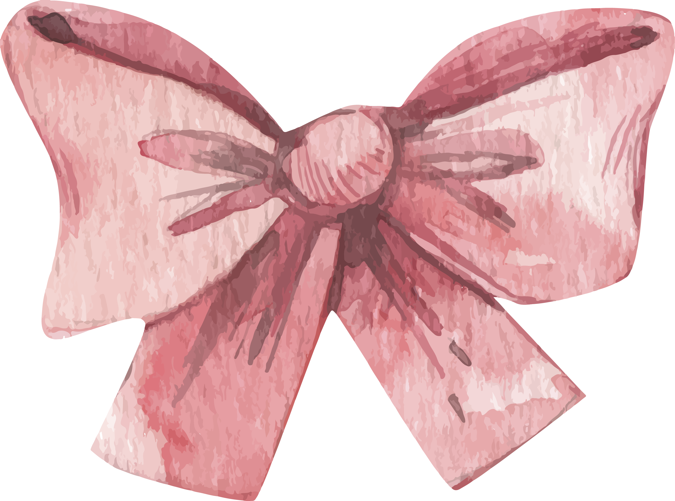 Preview for Pink-bow-illustration-spring-sticker-f1137