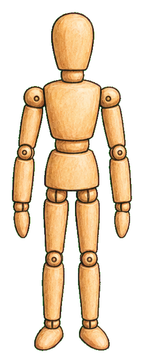 Preview for Wooden Mannequin Sticker