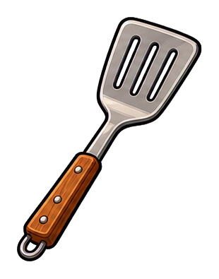 Preview for Spatula Sticker For Bbq And Cookout Designs