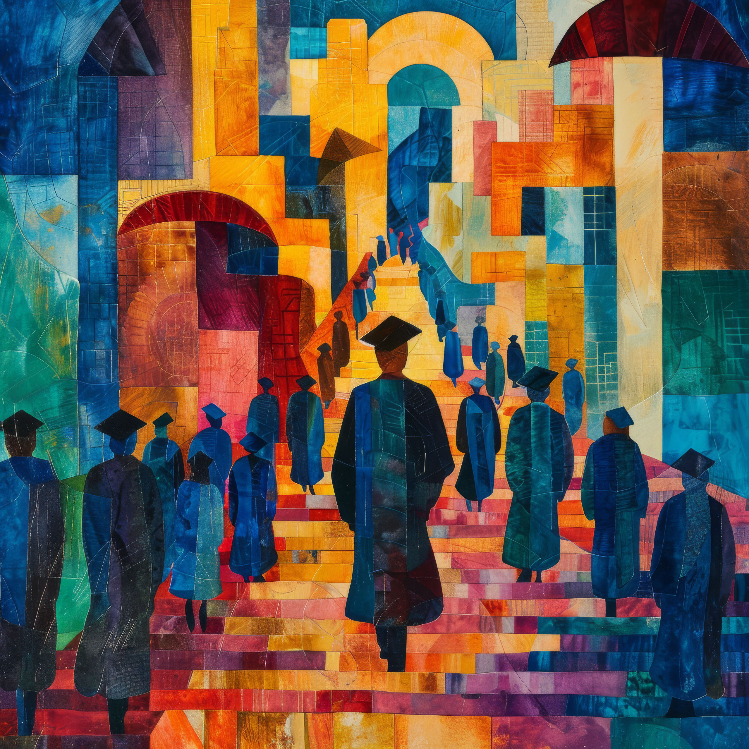 Preview for Abstract-graduation-art-background-88ee9