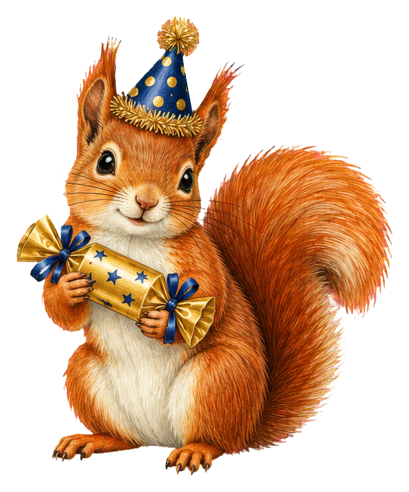Preview for New Year Party Squirrel