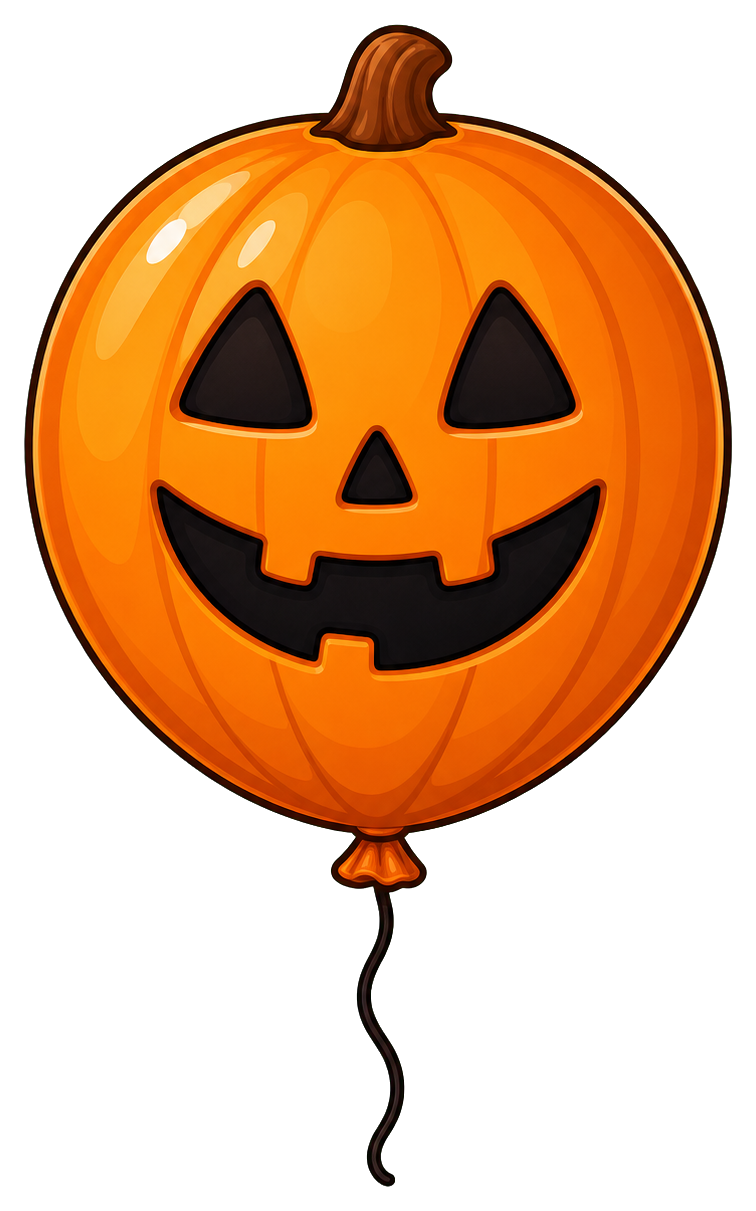 Preview for Pumpkin Balloon Sticker