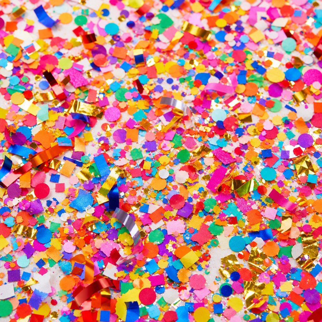 Preview for Birthday Confetti Background Stock Texture