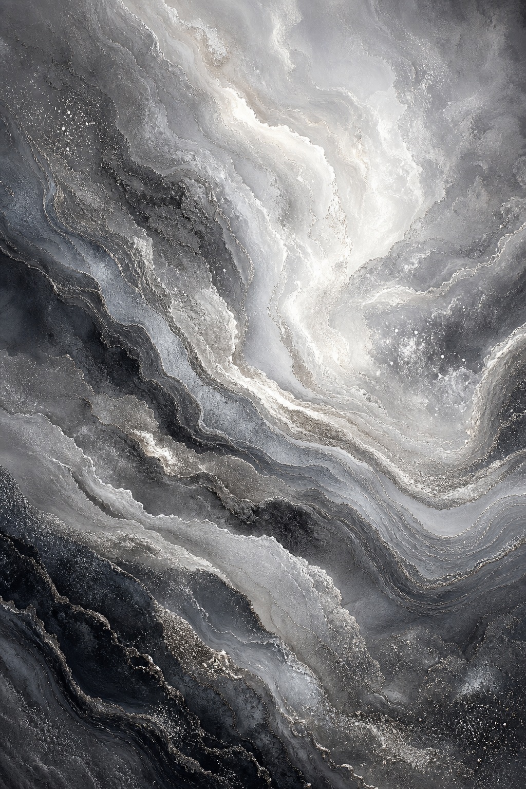 Preview for Monochrome Silver Abstract Background