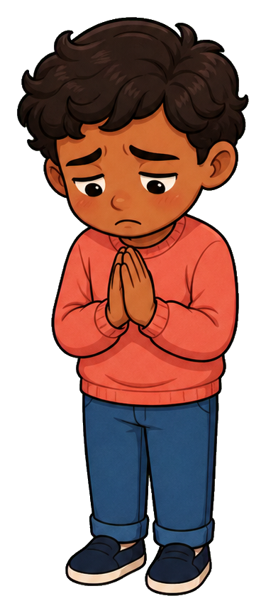 Preview for Apologetic School Child Sticker