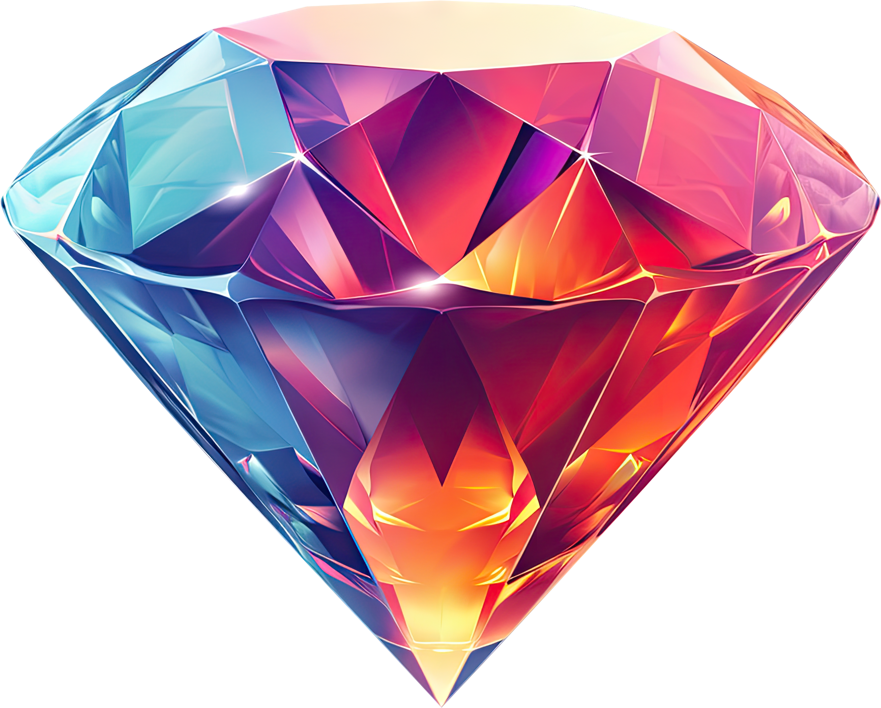Preview for Colorful-diamond-illustration-logo-object-sticker-6606c
