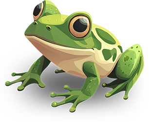 Preview for Green-frog-illustration-animal-sticker-96d08