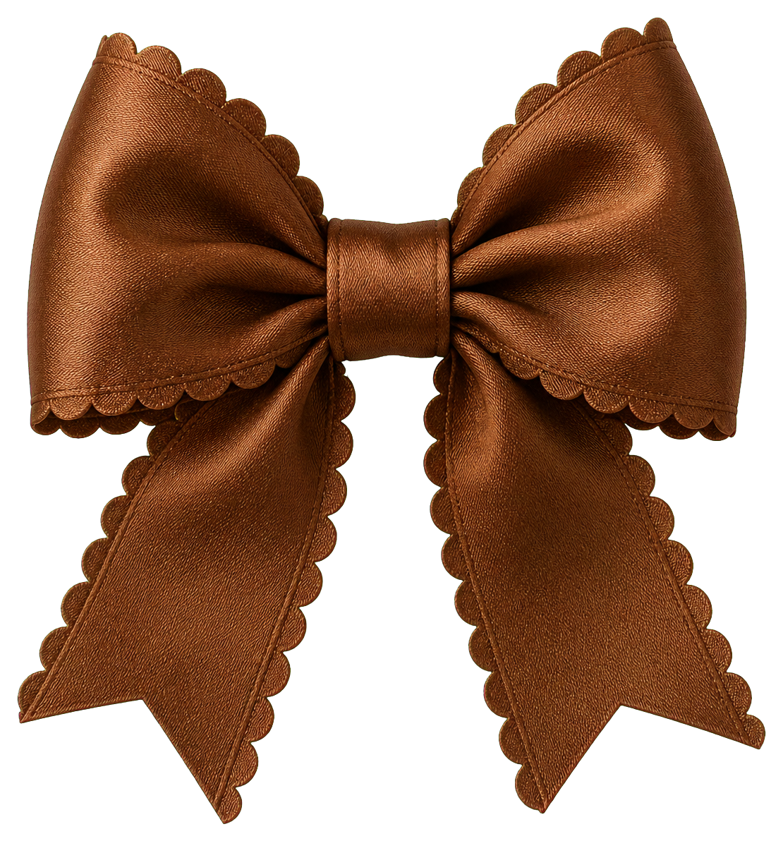 Preview for Scallop Edge Bow Sticker