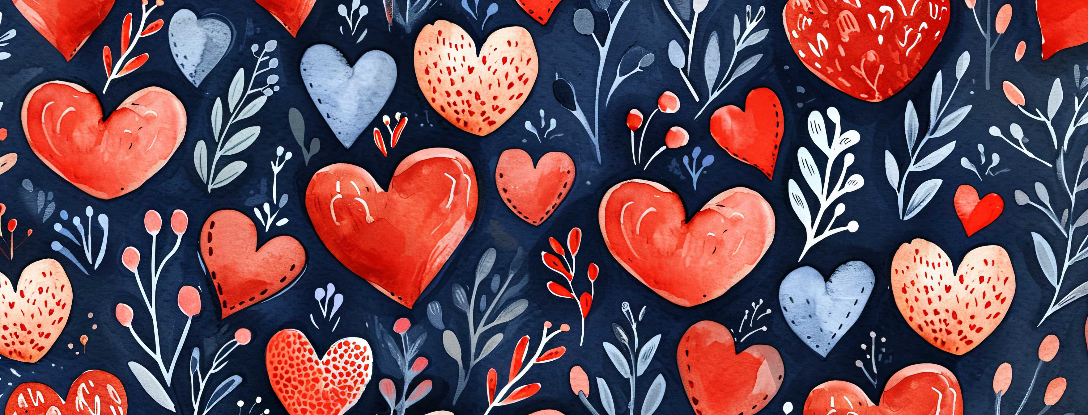 Preview for Valentines-day-heart-pattern-heart-cover-background-8ba82