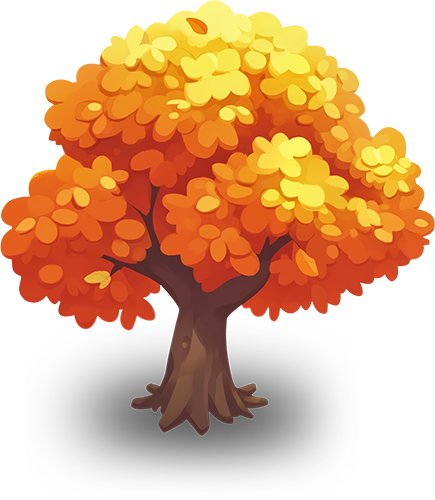 Preview for Autumn-tree-illustration-flora-sticker-72b9d