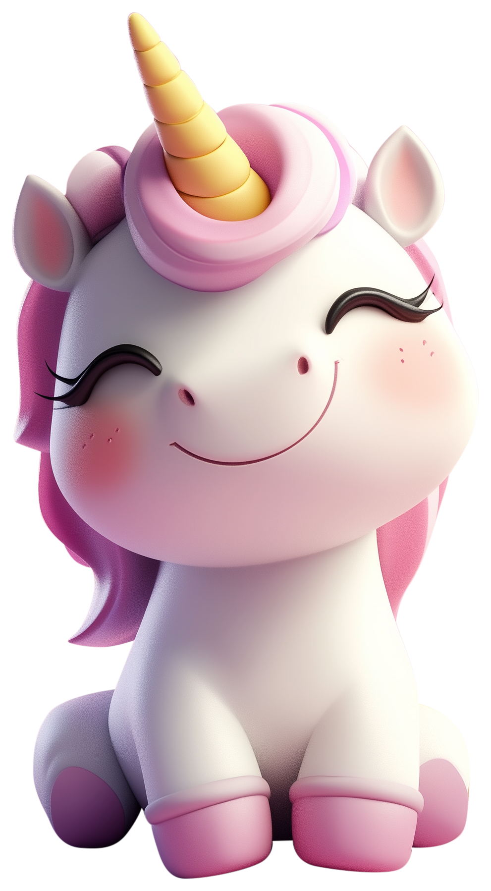 Preview for Cute Unicorn Emoji Sticker