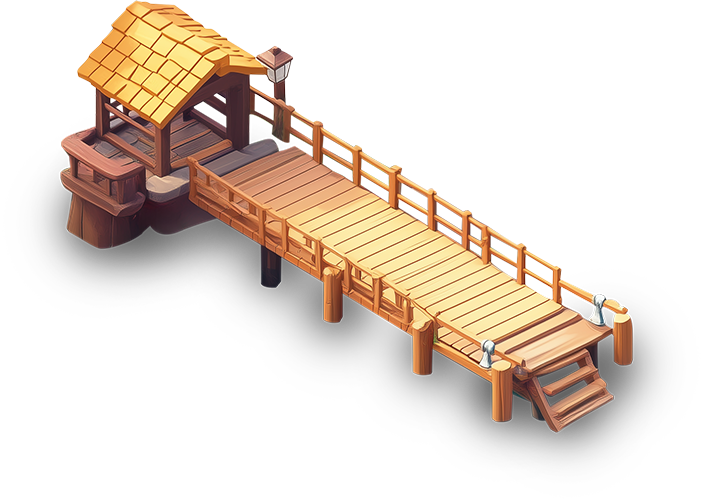 Preview for Wooden-dock-boathouse-game-asset-sticker-82e08